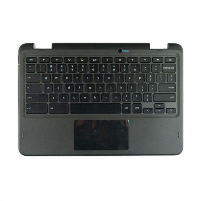 Dell Chromebook 11 5190 2-In-1 (Touch) Palmrest Touchpad w/Keyboard Assembly 2W44K - Image 1
