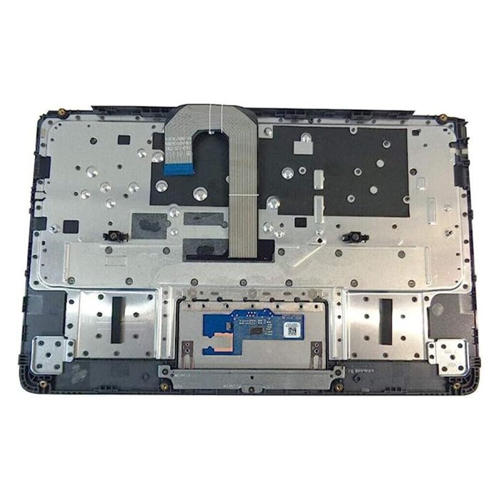 Replacement for HP Chromebook 11A G6 EE (Touch) Laptop Upper Case Palmrest Keyboard Touchpad Assembly L52192-001 L92224-001 - Image 2