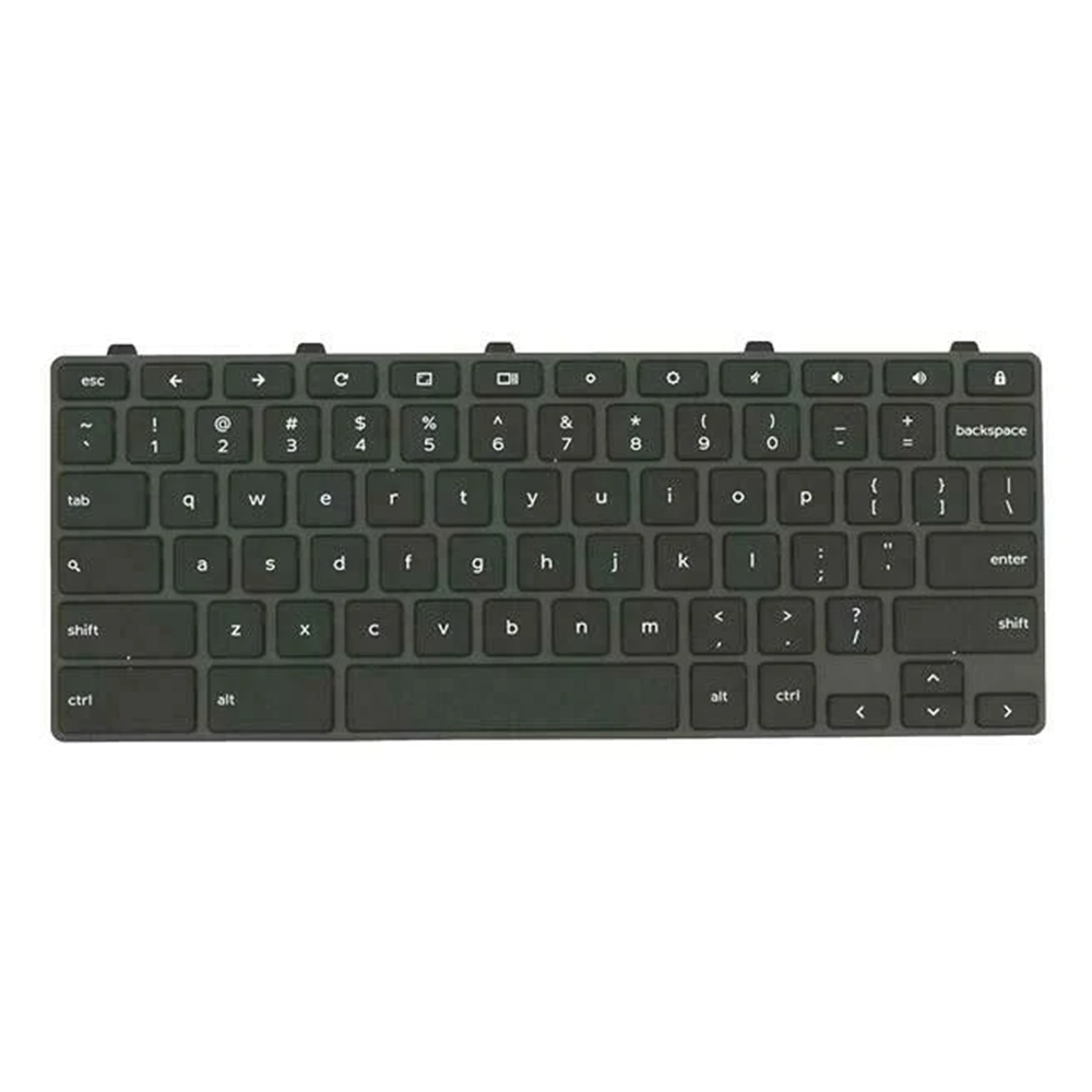 H06WJ H06WJ Dell Chromebook 11 5190 2-In-1 (Touch) Replacement Keyboard w/Lock Button - Image 1