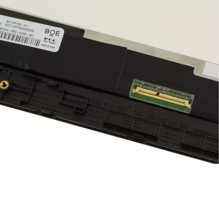 1H0JY, 4FHP9, NVJ3P 13.3" LCD Touch Digitzer Assembly for Dell Latitude 3390 2-in-1 No Back Camera Antenna Cable - Image 3