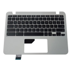 6B.GN4N7.017 Acer Chromebook 11 CB311-7HT Palmrest w/Keyboard Assembly Silver