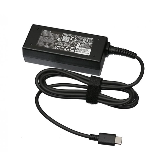 KP.04501.023 Acer Chromebook 511 C734 C734T/11 C736T AC Adapter 45W Type-C - Image 1