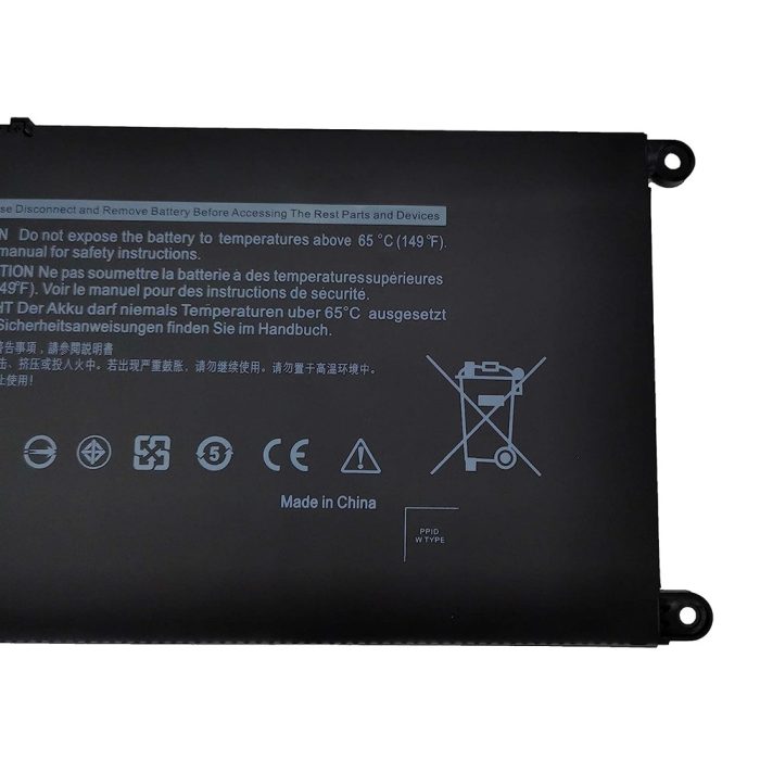WJPC4 Dell Latitude 3310 2-in-1 Replacement Battery Dell 11.4V 3-Cell 42WHr - Image 3