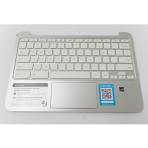 761974-001 HP Chromebook 11 G2 Palmrest with Keyboard Touchpad Assembly