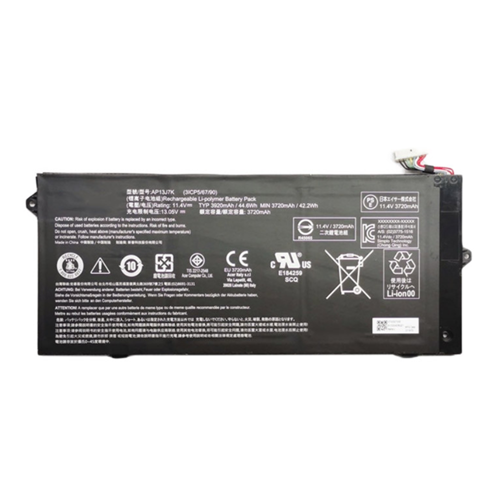 KT.00307.006 KT.00307.006 Acer Chromebook 14 CB514-1H Replacement Battey 3-cell - Image 1
