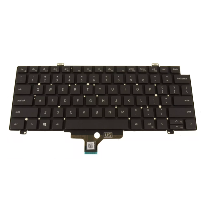 8MJ5F Laptop Replacement Keyboard Black for Dell Latitude 5420 - Image 1