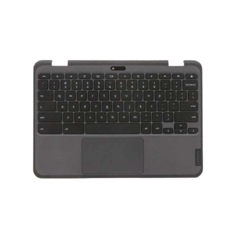 5M11C89038 5M11C89038 Lenovo 500e Chromebook Gen 3 Type 82JC 82JC0015US Palmres keyboard Assembly C-Cover US Black - Image 1