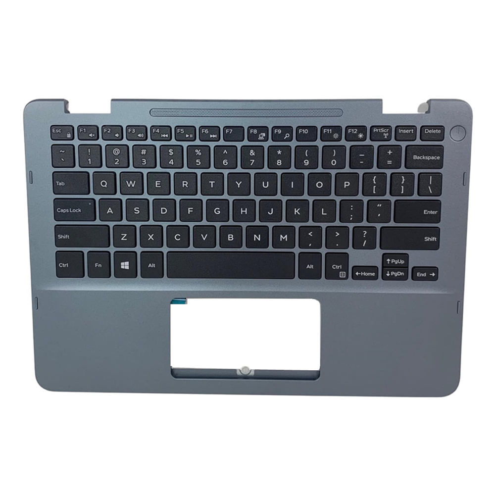 3PVJH 3PVJH 03PVJH Dell Inspiron 11 (3195) 2-in-1 Laptop Palmrest Upper Case Assembly with Keyboard Jean Grey - Image 1