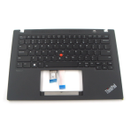 5M11H25870 5M11H25864 5M11H25866 5M11H25868 Lenovo ThinkPad T14s Gen 3 (Type 21BR 21BS) Palmrest w/US-English Backlit Keyboard Assembly