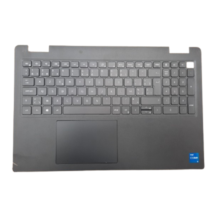 XC4F6 Dell Latitude 3520 Palmrest with Backlight (BE) keyboard Touchpad Assembly - Image 1