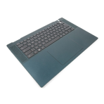 HH9P4 0HH9P4 PR6YN 0PR6YN New for Dell Inspiron 16 7620 2-in-1 Palmrest Backlit Keyboard Assembly (Atlantic Green) 460.0QD0X.0001 460.0QD0X.0002
