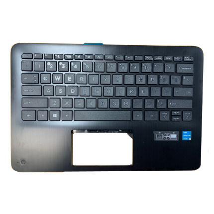 M48760-001 HP Probook x360 11 G7 EE Palmrest w/Keyboard Assembly Black