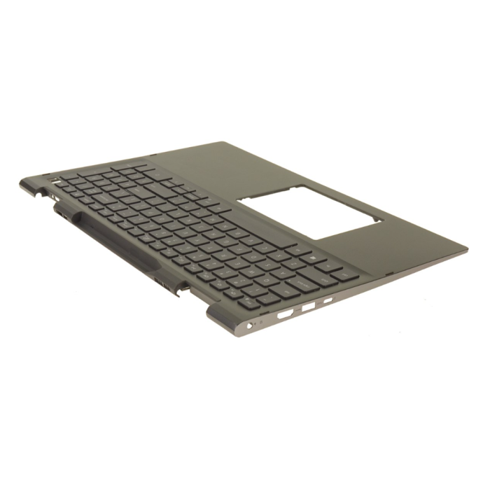 RD67W Dell Inspiron 7500 2-in-1 Palmrest w/Keyboard Backlit Assembly Black - Image 2