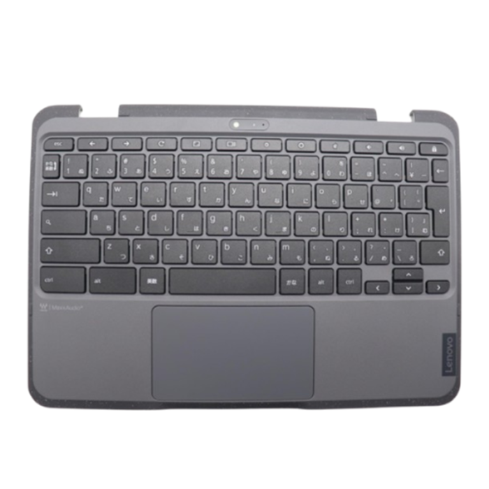 5M11P69369 Lenovo 500e Chromebook Gen 4s Palmrest with Japanese Keyboard Assembly Black - Image 1