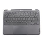 5M11Q54361 Lenovo 500e Chromebook Gen 4s Palmrest with Czech Keyboard Assembly Black
