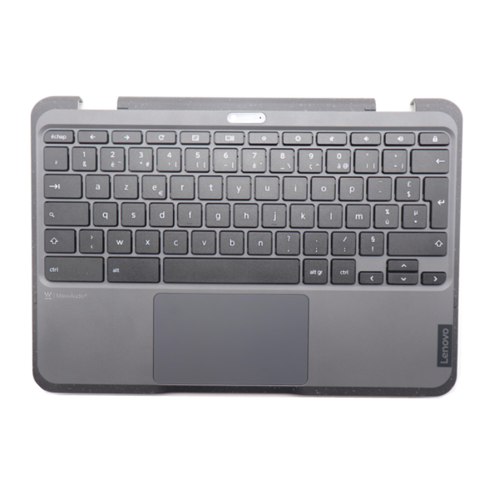 5M11Q54451 5M11Q54453 Lenovo 500e Chromebook Gen 4s Palmrest with French Keyboard Assembly Black - Image 1