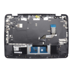 5M11Q54332 Lenovo 500e Chromebook Gen 4s Palmrest with Spanish LA Keyboard Touchpad Assembly Black - Image 2