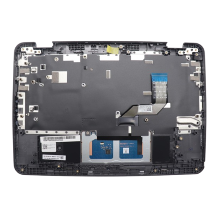 5M11Q54332 Lenovo 500e Chromebook Gen 4s Palmrest with Spanish LA Keyboard Touchpad Assembly Black - Image 2
