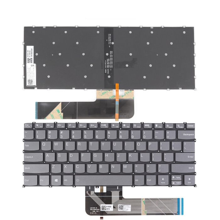 SN20W85344 LCM19J13USJ686 Lenovo ThinkBook 14 Gen 2 Notebook US Keyboard w/Backlit Gray - Image 1