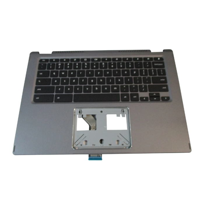6B.A02N7.020 Acer Chromebook Spin CP514-1WH Palmrest w/ Keyboard Assembly Silver - Image 1
