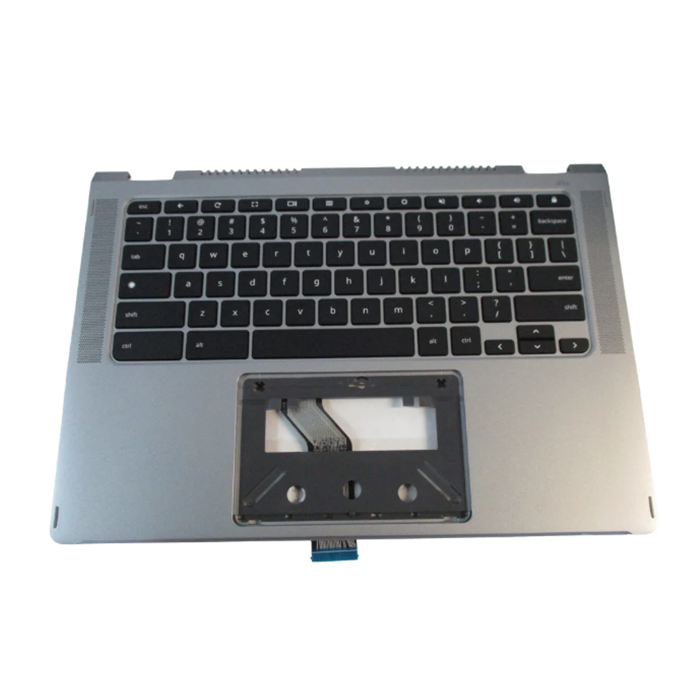 6B.KA2N7.001 6B.KA2N7.001 Acer Chromebook Spin CP514-3H Palmrest Backlit Keyboard Assembly SIlver - Image 1