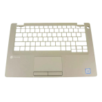 4HHPD 0K8413 Dell 5400 Enterprise Chromebook Palmrest Assembly w/Touchpad Silver