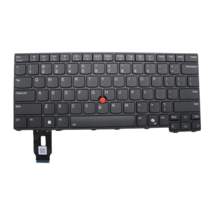 5N21M38296 Lenovo Thinkpad P14s Gen 5 Keyboard with Backlight US English - Image 1