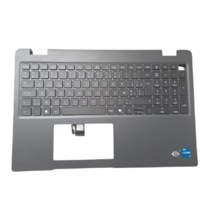 5YC00 Dell Latitude 3550 Palmrest (BE) keyboard and with power button Assembly