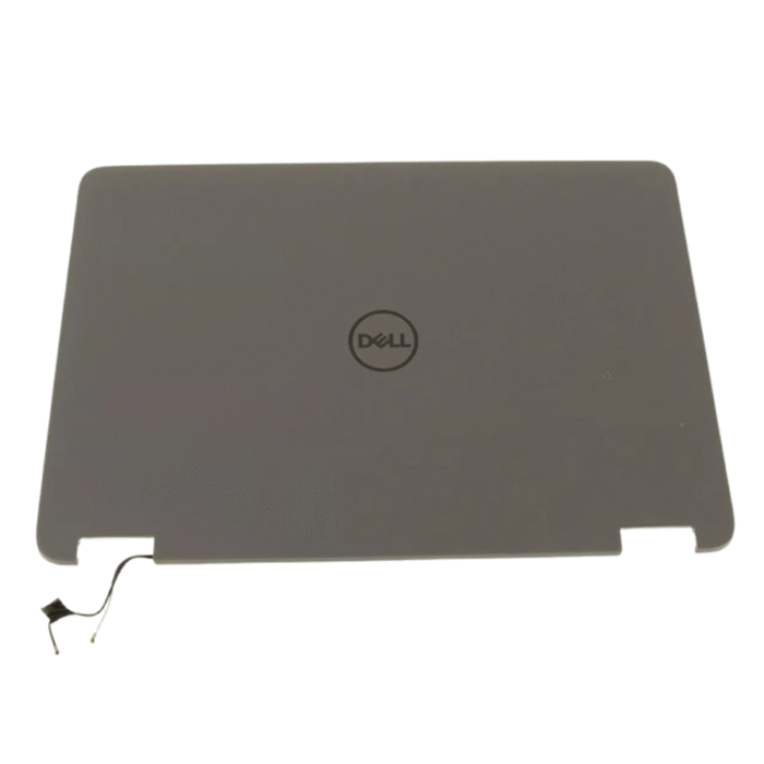 0P8795 UJ516 Dell Latitude 3120 2-in-1 w/ 2 Antenna LCD Back Cover Lid Gray - Image 1