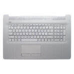 L92787-001 HP 17-BY2053CL Palmrest Touchpad with Backlight Keyboard Assembly Silver 103 Keys
