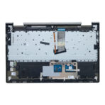 5CB1A22456 Lenovo Yoga 7-15ITL5 Laptop Palmrest w/Keyboard touchpad assembly Black - Image 2