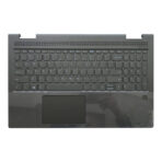 5CB1A22456 Lenovo Yoga 7-15ITL5 Laptop Palmrest w/Keyboard touchpad assembly Black