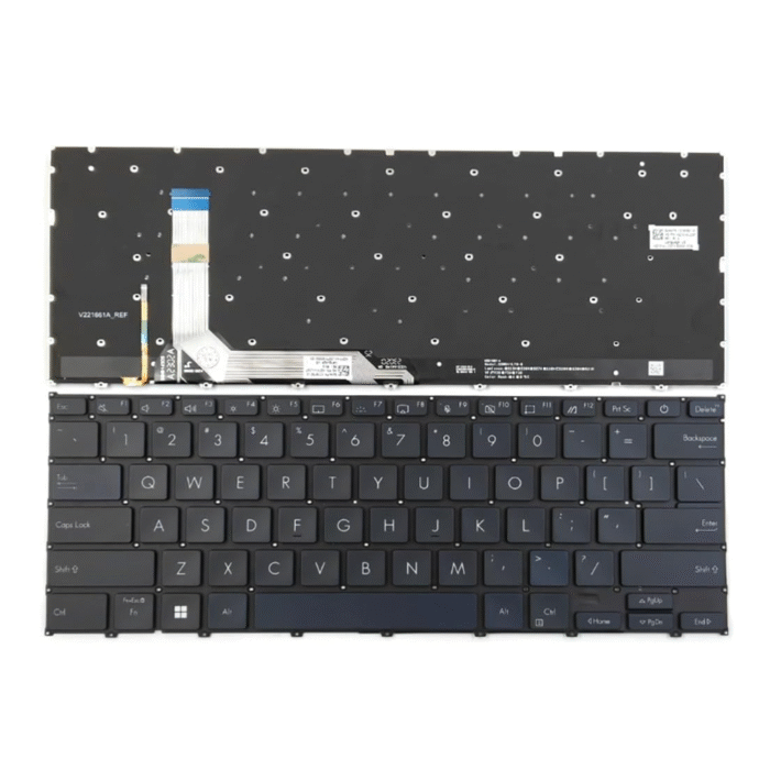 90NB1081-R31 Replacement Laptop US Backlit Keyboard for ASUS UX3404VA-2G - Image 1