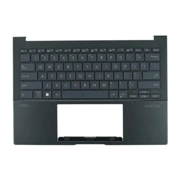 90NB11R7-R31US0 ASUS UX3405M Palmrest W/Keyboard Assembly Gray - Image 1