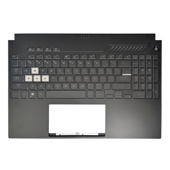 90NR0CJ7-R31US0 Asus FX507ZV-F15.I74060 Laptop Palmrest US Keyboard Upper Cover Case Assembly - Image 1