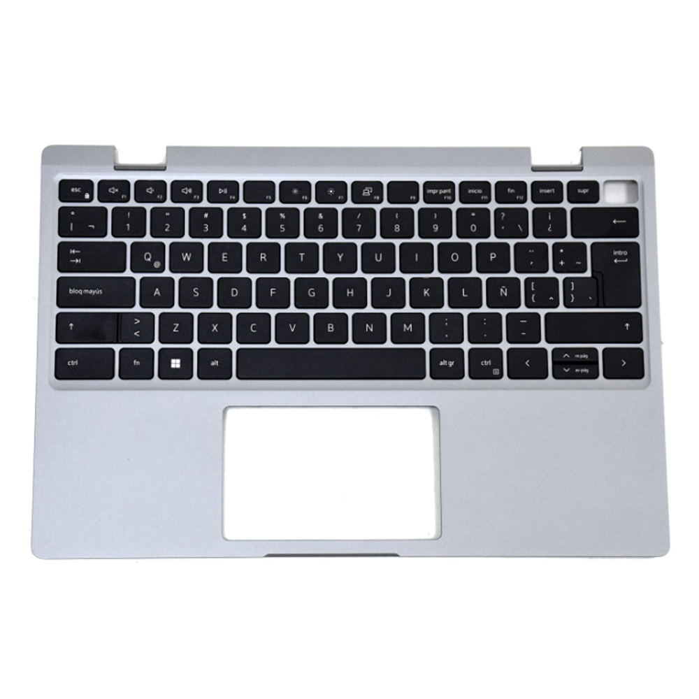 9FC3P 9FC3P Dell Latitude 2-in-1 3330 Palmrest with Keyboard Assembly Silver - Image 1