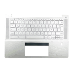 M03451-031 Laptop Palmrest Keyboard Assembly HP Pro C640 Chromebook Silver