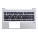 HP ProBook 450 G9 455 G9 Laptop Palmrest Keyboard Assembly Silver N01933-001