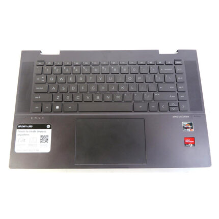 N15946-001 HP ENVY 15-EY0023DX Laptop Palmrest with Keyboard Touchpad Assembly Black