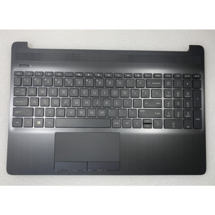 L53735-B31 L52021-B31 Palmrest Touchpad Keyboard Assembly for HP 15-DW 15-GW US Layout Black