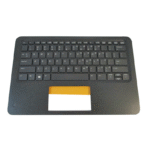 L59053-001 HP Probook X360 G4 EE Laptop Palmrest with keyboard Assembly Chalk Gray