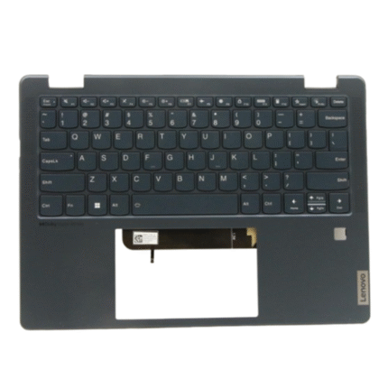 5CB1H24602 Laptop Palmrest Keyboard Assembly Blue For Lenovo Yoga 6 13ALC7