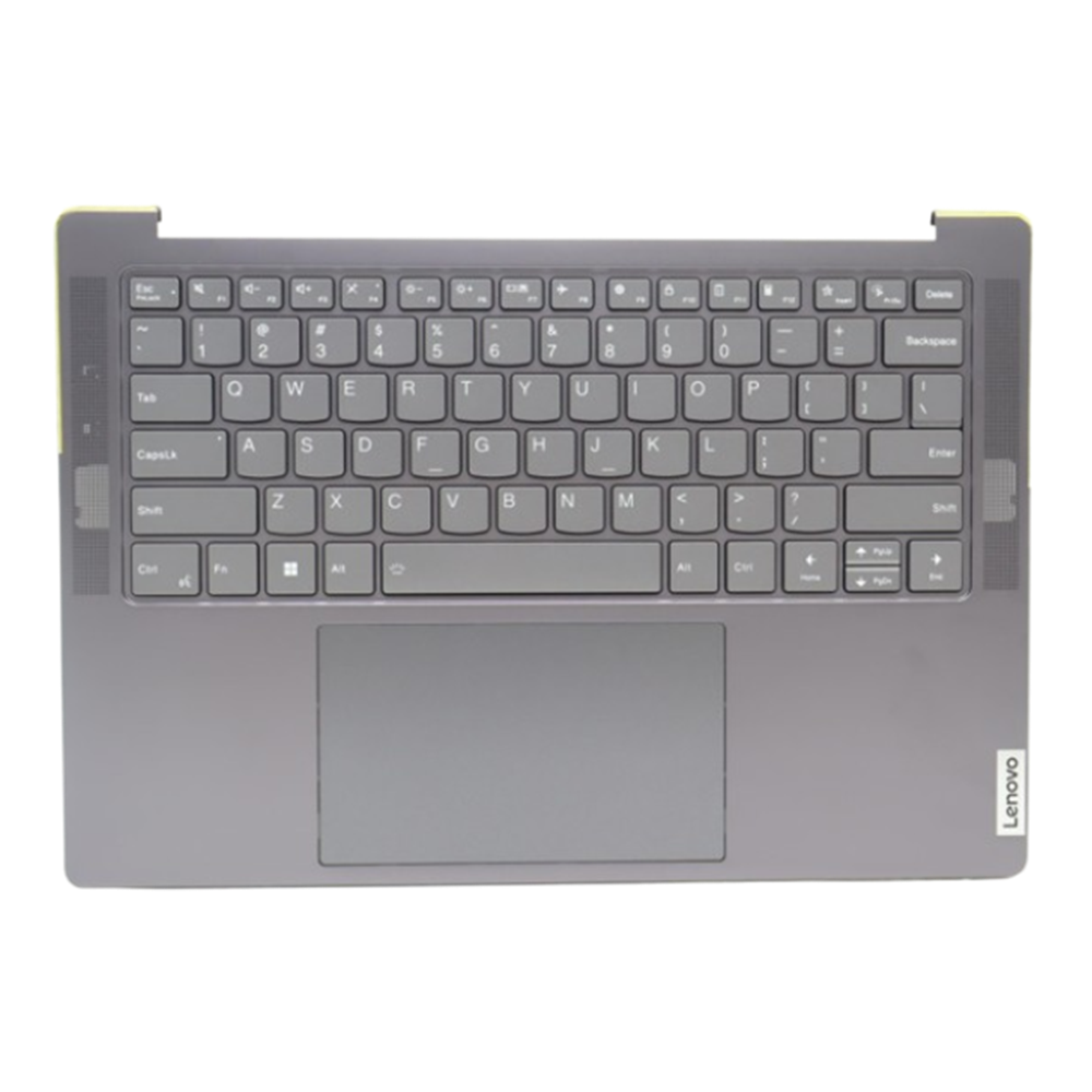 5CB1L50300 5CB1L50300 Palmrest Keyboard Storm Grey For Lenovo 83AX0000US Slim Pro 7 14ARP8 US - Image 1