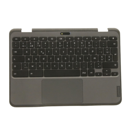5M11C88988 Lenovo Chromebook 300e/500e 2-in-1 3rd Gen Palmrest Touchpad Keyboard AZERTY Belgian Layout