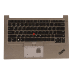 NEW Lenovo THINKPAD E14 Gen 4 Palmrest US Keyboard Assembly Silver/Gray 5M11F25322