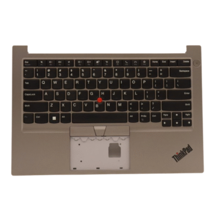 NEW Lenovo THINKPAD E14 Gen 4 Palmrest US Keyboard Assembly Silver/Gray 5M11F25322