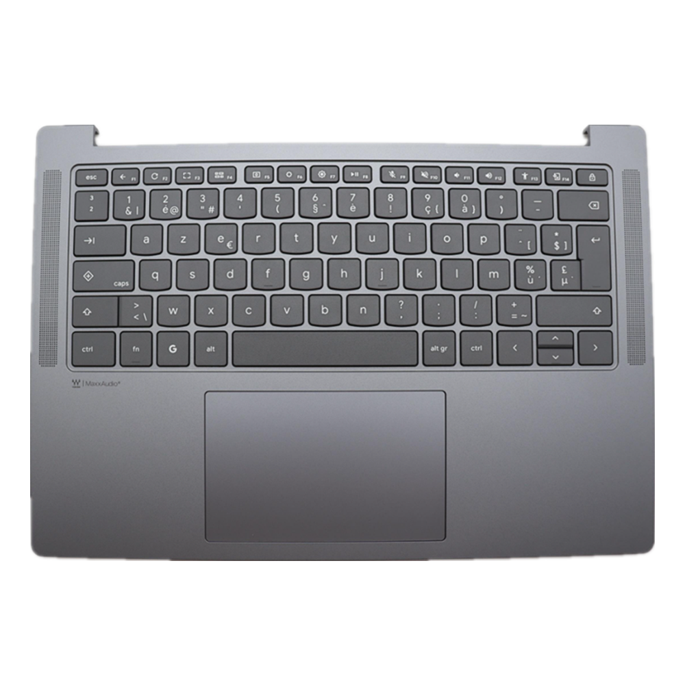 5CB1U88833 Lenovo Chromebook 14 14M8911 Palmrest w/Keyboard Touchpad Assy AZERTY BE Gray 5CB1U88833 - Image 1