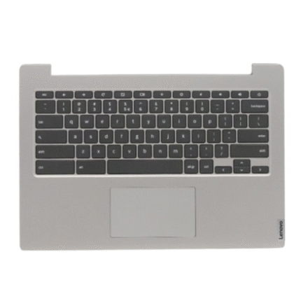 Lenovo IdeaPad 3 CB-14IGL05 Chromebook Palmrest w/Keyboard Touchpad Assembly Gray 5CB0Z27785