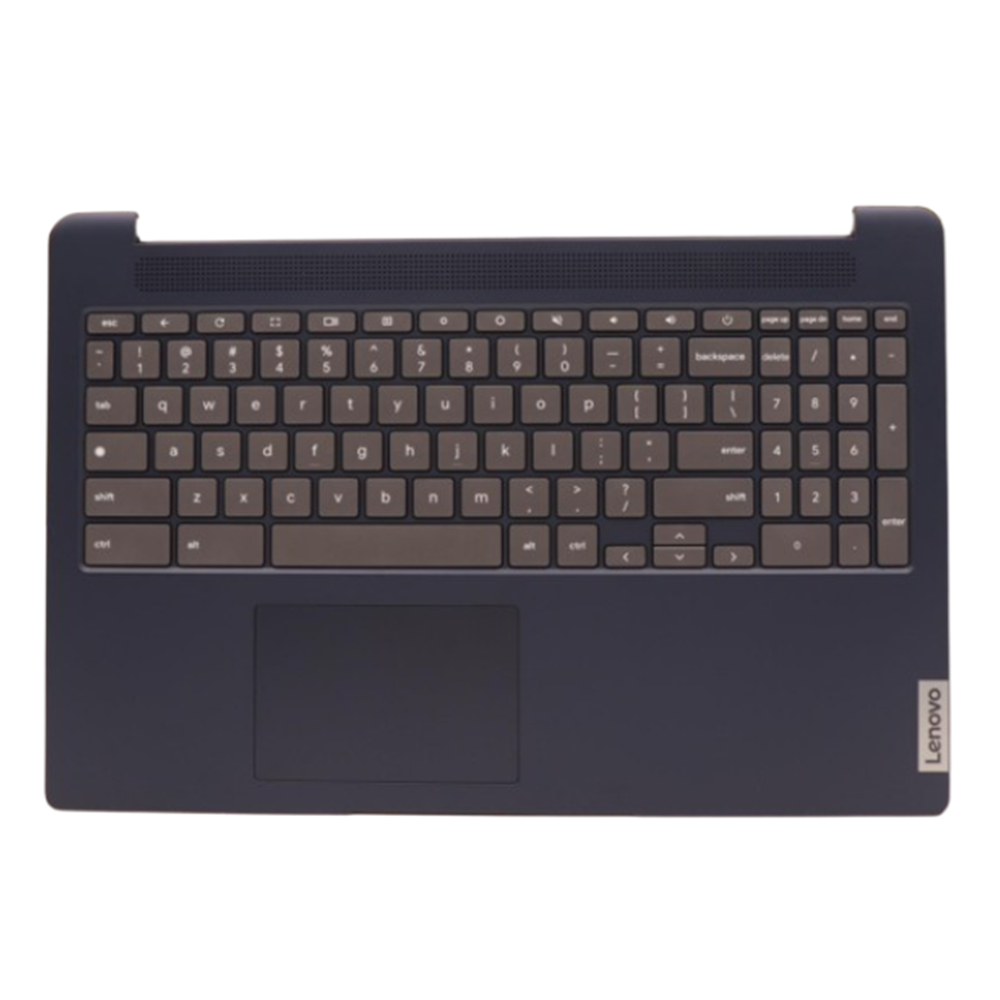 5CB1D69280 Lenovo IdeaPad 3 Chrome 15IJL6 Palmrest w/Keyboard Touchpad Assembly Blue 5CB1D69280 - Image 1