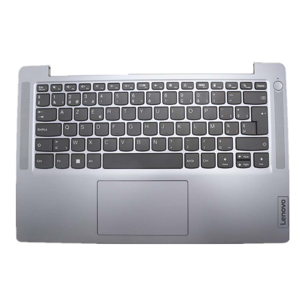 5CB1L30230 5CB1L30230 Lenovo IdeaPad Slim 3 14" 14AMN8 Palmrest (Incl. Keyboard AZERTY BE & Touchpad) Silver - Image 1
